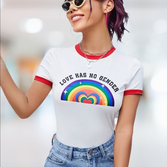 Tops - LGBTQ Rainbow Bodysuit